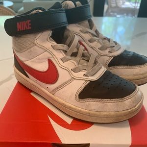 Nike Court Borough Mid Tops, size 11.5 (kids)